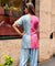 Farshi- Dual Shade Farshi set with Kurta and Wide leg Pants (Pre-Order).
