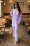 LEHER - Lavender  Ombre Two Piece Set