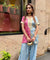 Farshi- Dual Shade Farshi set with Kurta and Wide leg Pants (Pre-Order).