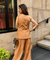 Rozana - Amber Stripe Waistcoat & Balloon Pant Co-Ord Set