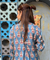 MAERI-Slate Blue Printed Shirt