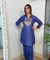 NOORANI-Persian Indigo Two Piece Patiala Set