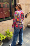 Desi Shirt-Purple Lotus Shirt