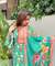 GEET-Jade Green Three Piece Suit Set With Printed Dupatta