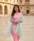 Blush  Pink Farshi Salwar with Dupatta