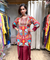MASAKALI - Printed Maroon Kurta With Wrap Pant