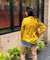 Desi Shirt- Yellow Lotus Shirt