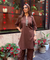 Rozana-Brown Double Pocket Two Piece Set