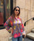 Desi Shirt-Purple Lotus Shirt
