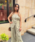Rozana - Sage Stripe Waistcoat & Balloon Pant Co-Ord Set