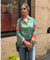 Desi Shirt-Green Lotus Shirt