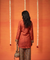 Festive Orange Patola  Printed Farshi Salwar Set with Potli Bag(pre-order)