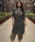 DESI SWAG - Green Printed Co-ord Pathani Set