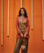 Festive Orange Patola  Printed Farshi Salwar Set with Potli Bag(pre-order)