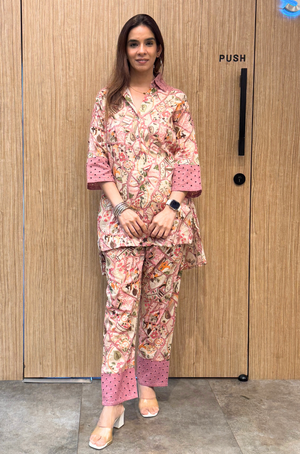 OH MY CO-ORD!! - Rosewood Printed Co-ord Set