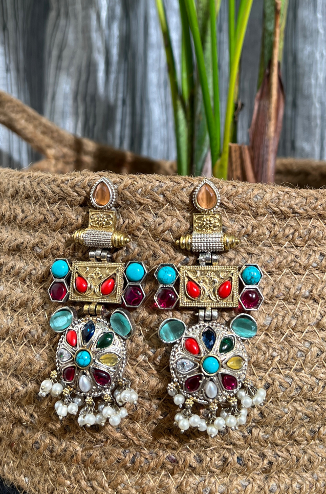 ZOYA Ethnic multicolor Earrings