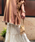 Mizaaj- Mocha Brown Tunic Sharara Set