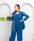 RANGAT-Cobalt Blue Jumpsuit With Jacket