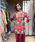 MASAKALI - Printed Maroon Kurta With Wrap Pant