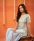 Festive Powder Blue Farshi Salwar Set (Pre-Order).