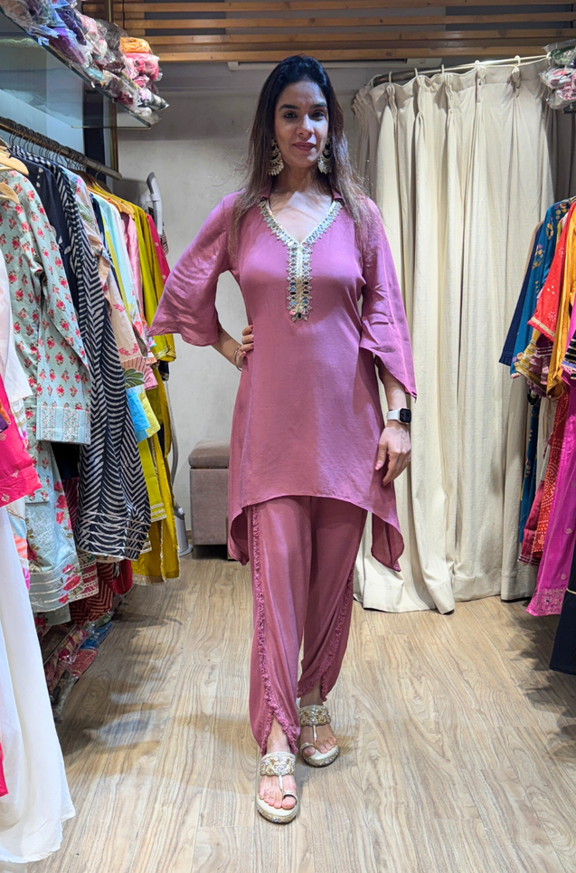 NAZM - Dusty Pink Two Piece Set