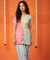Festive Dual Shade  Pink & blue Farshi Salwar Set(Pre-order)