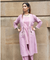 REZAAR-Lilac Three  Piece Cotton Jacket Set