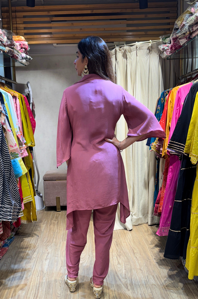 NAZM - Dusty Pink Two Piece Set