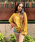 Desi Shirt- Yellow Lotus Shirt