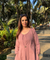 REZAAR- Dusty Pink Cowl Dress