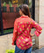 Desi Shirt- Orange Lotus Shirt