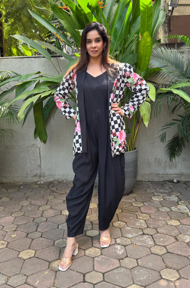 BLACK JUMPSUIT