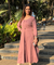 REZAAR- Dusty Pink Cowl Dress
