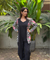 Black and White  Jumpsuit With jacket
