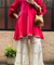 Mizaaj- Hot Pink Tunic Sharara Set