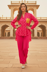 PHULJARI- Fuchsia Glow Co-ord set