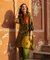 MEHER-Olive  Bandhani Ethnic  Kurta set