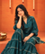 Mizaaj- Teal Green Tunic Sharara Set