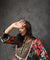 MASAKALI - Printed Black Kurta With Wrap Pant