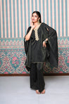 PASSORI -Black kaftan Two Piece Set