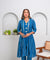 RANGAT- Cobalt Blue  Kurta with Pant and Jacket