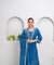RANGAT-Blue Three Piece Suit  Set