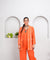 RANGAT-Rust orange jumpsuit with jacket