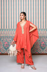 PASSORI -Rust  kaftan Two Piece Set