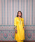 Jhoom-Sun Yellow Embroidered Two Piece Set