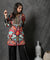MASAKALI - Printed Black Kurta With Wrap Pant
