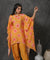 MASAKALI- Mikado Yellow Two Piece Kaftan Set