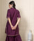 ROOH-Eminence Purple Two Piece Garara Set