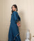 ROOH - Teal Two Layered Gown