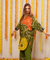 MEHER-Olive  Bandhani Ethnic  Kurta set